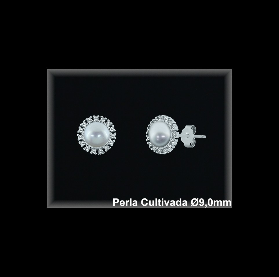 Pendientes Plata al por mayor ref R8674 Mayoristas Plata al por Mayor