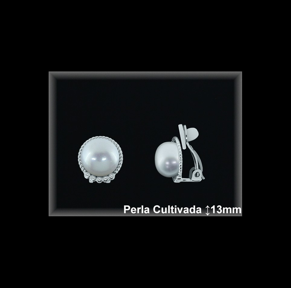 Pendientes Plata al por mayor ref R8301 Mayoristas Plata al por Mayor