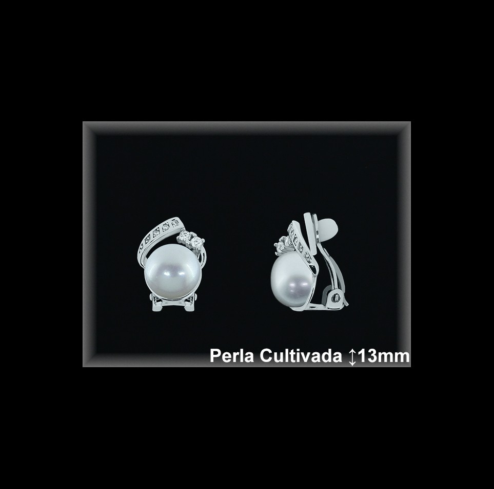 Pendientes Plata al por mayor ref R8302 Mayoristas Plata al por Mayor