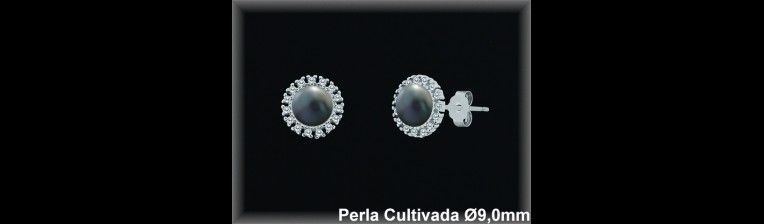 Pendientes Plata al por mayor ref R8674G Mayoristas Plata al por Mayor