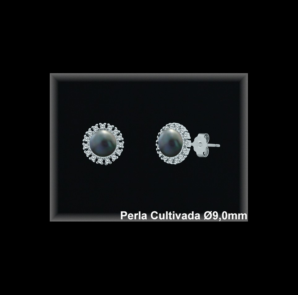 Pendientes Plata al por mayor ref R8674G Mayoristas Plata al por Mayor