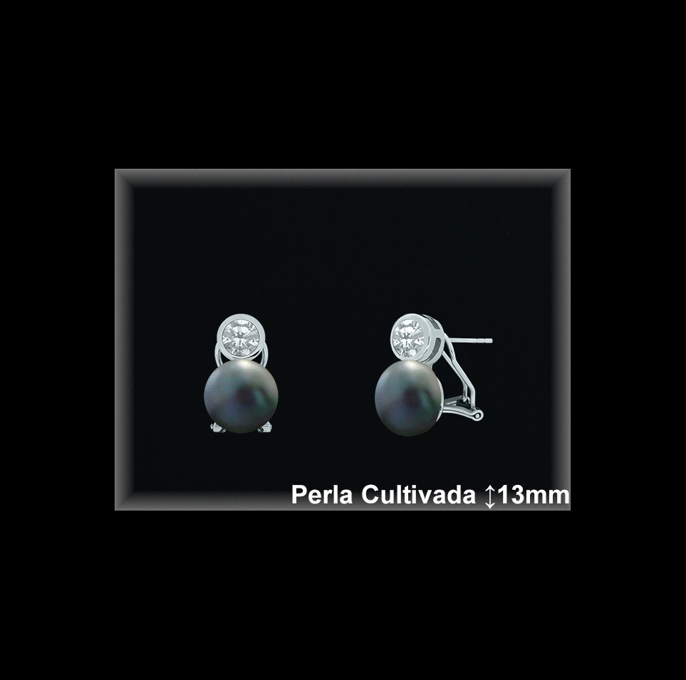 Pendientes Plata al por mayor ref R8671G Mayoristas Plata al por Mayor