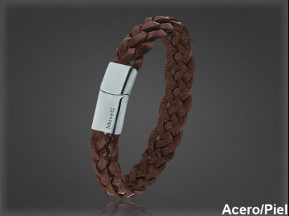 Pulsera Cuero al por Mayor Hombre ref 99300M. Mayoristas Pulsera Piel