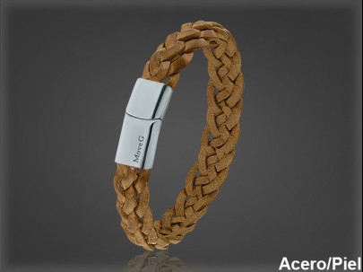 Pulsera Cuero al por Mayor Hombre ref 99300MC. Mayoristas Pulsera Piel