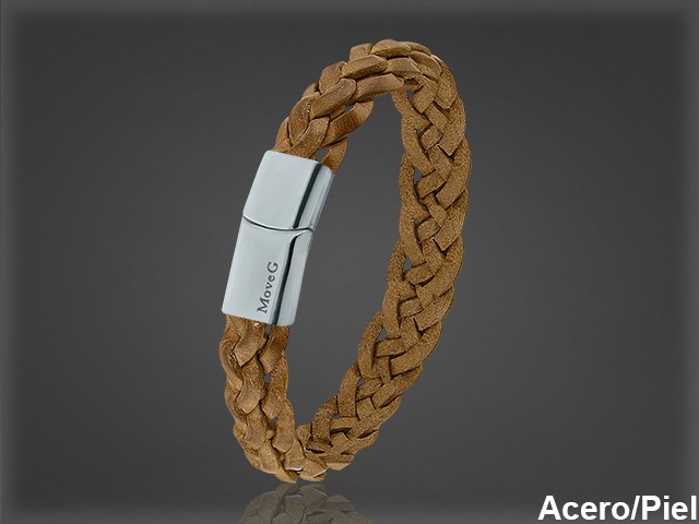 Pulsera Cuero al por Mayor Hombre ref 99300MC. Mayoristas Pulsera Piel