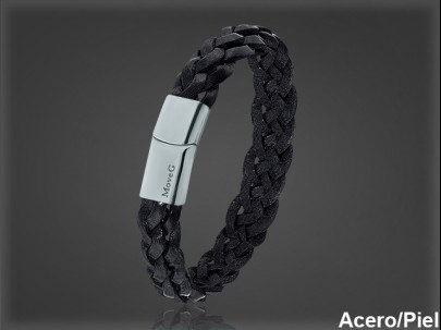 Pulsera Cuero al por Mayor Hombre ref 99300N. Mayoristas Pulsera Piel