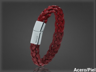 Pulsera Cuero al por Mayor Hombre ref 99300R. Mayoristas Pulsera Piel