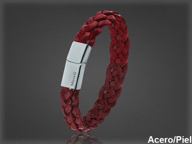 Pulsera Cuero al por Mayor Hombre ref 99300R. Mayoristas Pulsera Piel