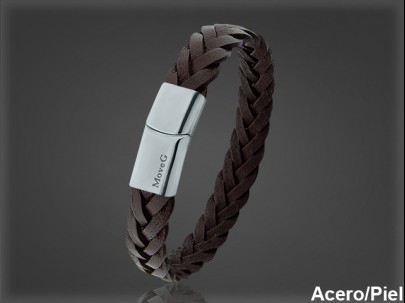Pulsera Cuero al por Mayor Hombre ref 99316M. Mayoristas Pulsera Piel