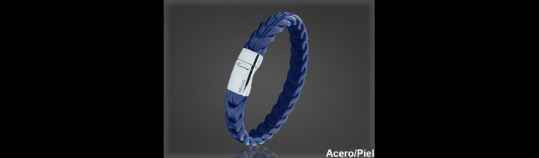Pulsera Cuero al por Mayor Hombre ref 99330A. Mayoristas Pulsera Piel