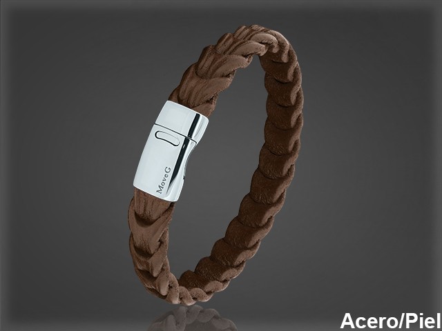 Pulsera Cuero al por Mayor Hombre ref 99330M. Mayoristas Pulsera Piel