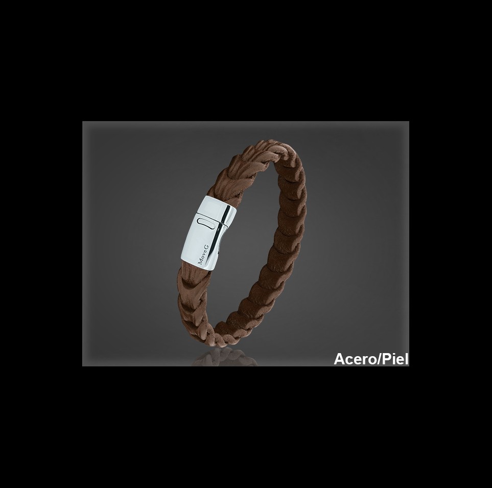 Pulsera Cuero al por Mayor Hombre ref 99330M. Mayoristas Pulsera Piel