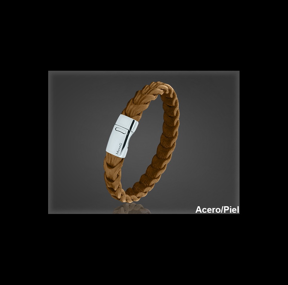 Pulsera Cuero al por Mayor Hombre ref 99330MC. Mayoristas Pulsera Piel