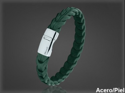 Pulsera Cuero al por Mayor Hombre ref 99330VE . Mayoristas Pulsera Piel