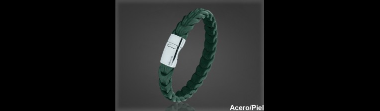 Pulsera Cuero al por Mayor Hombre ref 99330VE . Mayoristas Pulsera Piel