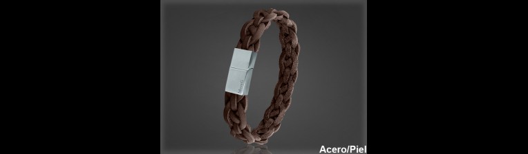 Pulsera Cuero al por Mayor Hombre ref 99335M. Mayoristas Pulsera Piel