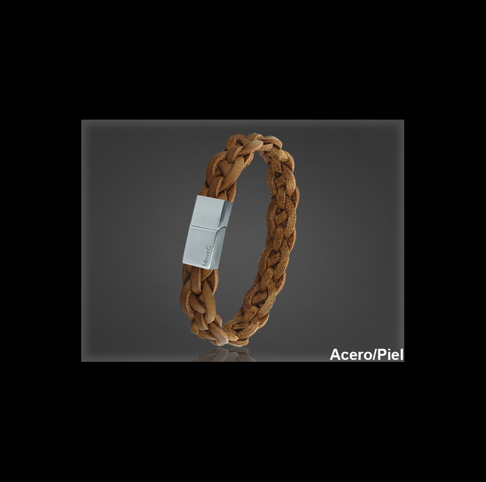Pulsera Cuero al por Mayor Hombre ref 99335MC. Mayoristas Pulsera Piel