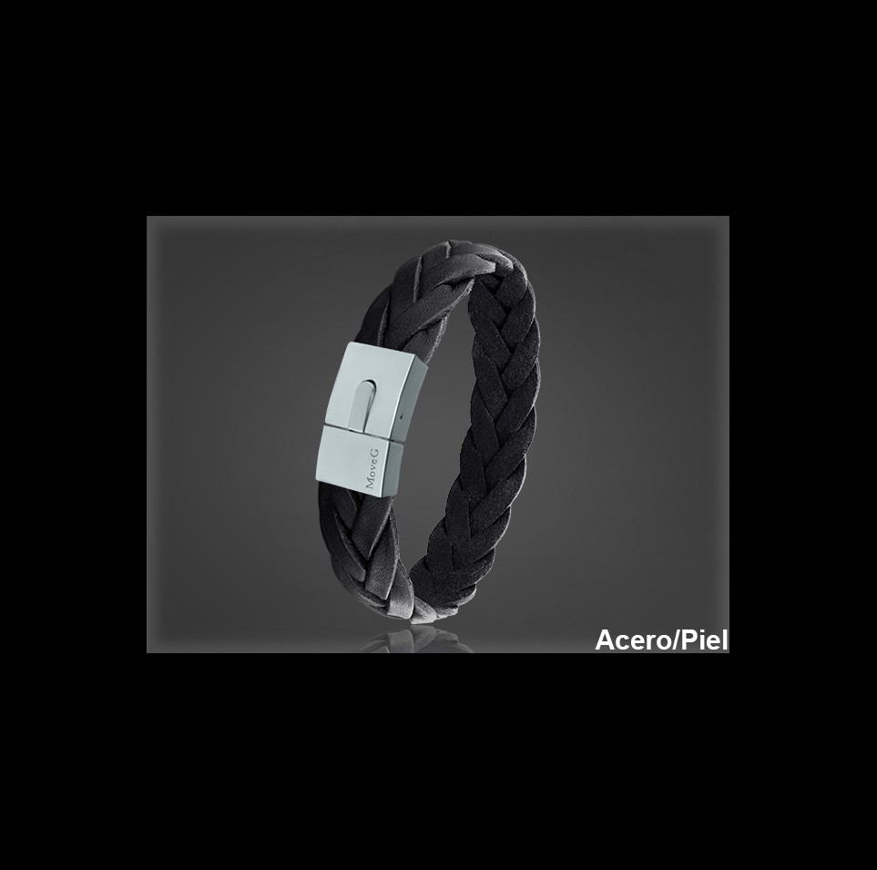 Pulsera Cuero al por Mayor Hombre ref 99336N. Mayoristas Pulsera Piel