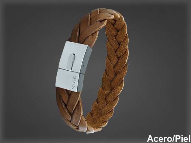 Pulsera Cuero al por Mayor Hombre ref 99336MC. Mayoristas Pulsera Piel