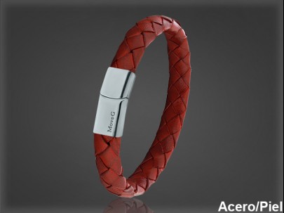 Pulsera Cuero al por Mayor Hombre ref 99339R. Mayoristas Pulsera Piel