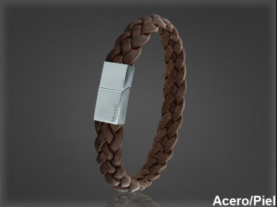 Pulsera Cuero al por Mayor Hombre ref 99340M. Mayoristas Pulsera Piel