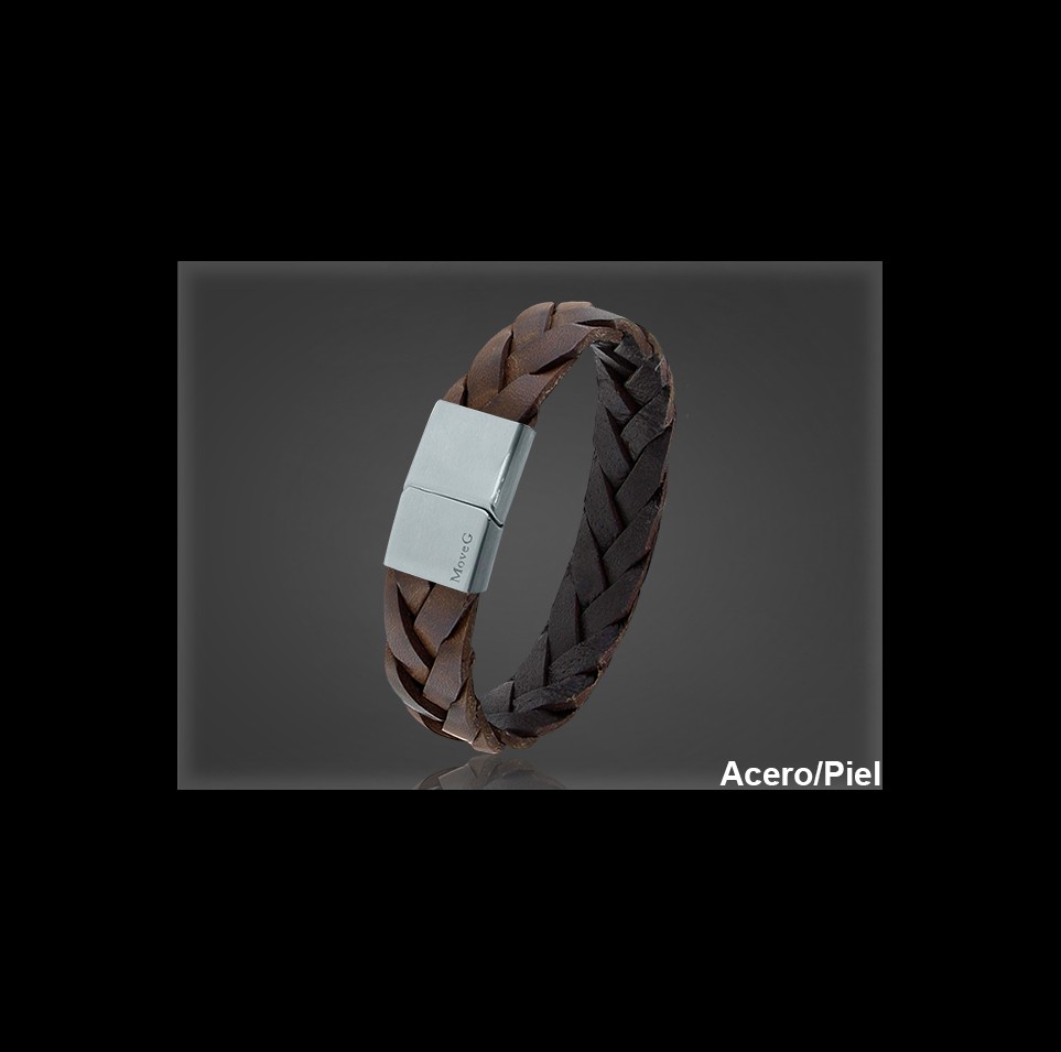 Pulsera Cuero al por Mayor Hombre ref 99315MC. Mayoristas Pulsera Piel