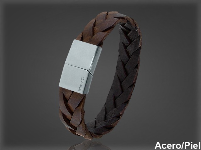 Pulsera Cuero al por Mayor Hombre ref 99315M. Mayoristas Pulsera Piel
