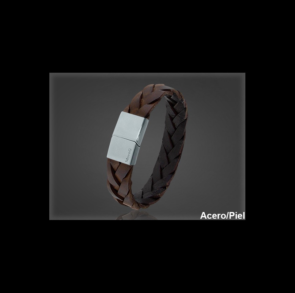 Pulsera Cuero al por Mayor Hombre ref 99315M. Mayoristas Pulsera Piel