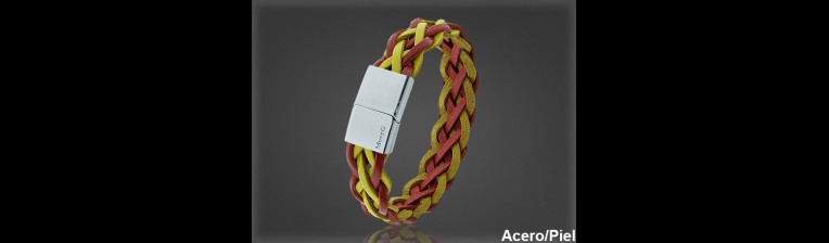 Pulsera Cuero al por Mayor Hombre ref 99325S. Mayoristas Pulsera Piel