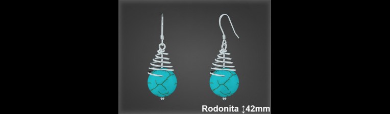 Pendientes Plata al por mayor ref P8341. Mayoristas Plata al por Mayor