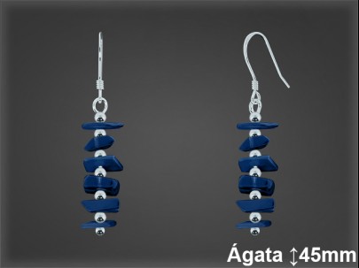Pendientes Plata al por mayor ref P8467Z. Mayoristas Plata al por Mayor