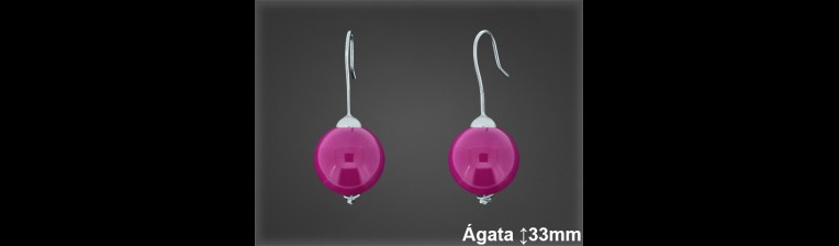 Pendientes Plata al por mayor ref P8474. Mayoristas Plata al por Mayor