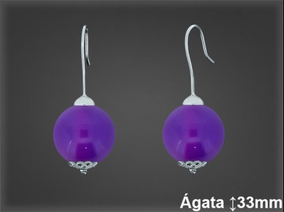 Pendientes Plata al por mayor ref P8737. Mayoristas Plata al por Mayor