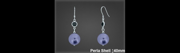 Pendientes Plata al por mayor ref P8805A. Mayoristas Plata al por Mayor