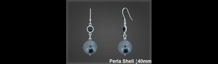 Pendientes Plata al por mayor ref P8805G. Mayoristas Plata al por Mayor