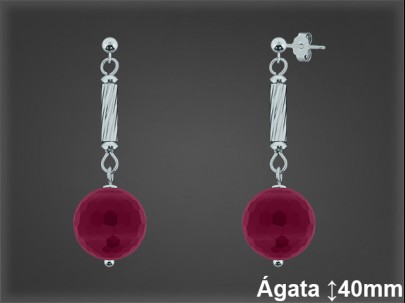 Pendientes Plata al por mayor ref P8873. Mayoristas Plata al por Mayor