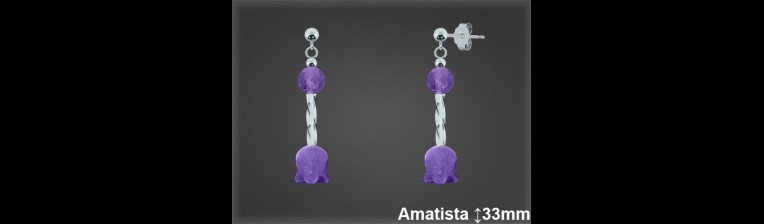 Pendientes Plata al por mayor ref P8880. Mayoristas Plata al por Mayor