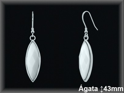 Pendientes Plata al por mayor ref BL8531 Mayoristas Plata al por Mayor
