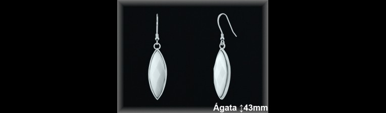 Pendientes Plata al por mayor ref BL8531 Mayoristas Plata al por Mayor