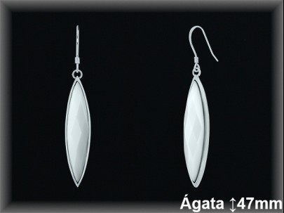 Pendientes Plata al por mayor ref BL8593 Mayoristas Plata al por Mayor