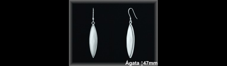 Pendientes Plata al por mayor ref BL8593 Mayoristas Plata al por Mayor