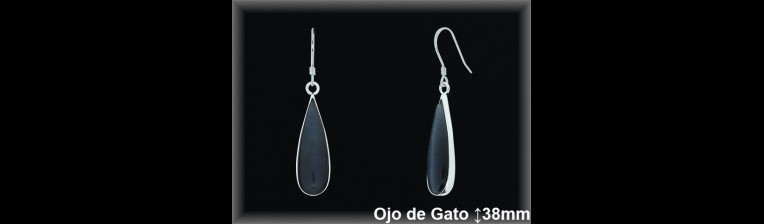 Pendientes Plata al por mayor ref J8534N Mayoristas Plata al por Mayor