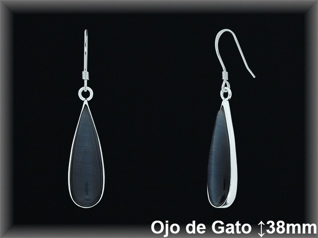 Pendientes Plata al por mayor ref J8534N Mayoristas Plata al por Mayor