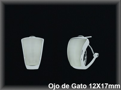 Pendientes Plata al por mayor ref J8554B Mayoristas Plata al por Mayor