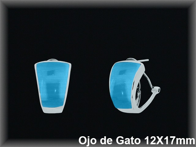 Pendientes Plata al por mayor ref J8554G Mayoristas Plata al por Mayor