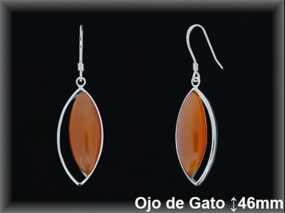 Pendientes Plata al por mayor ref J8587R Mayoristas Plata al por Mayor
