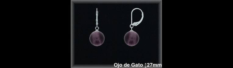 Pendientes Plata al por mayor ref P8201A Mayoristas Plata al por Mayor