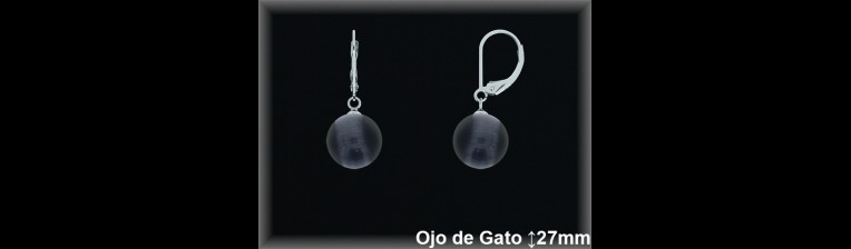 Pendientes Plata al por mayor ref P8201N Mayoristas Plata al por Mayor