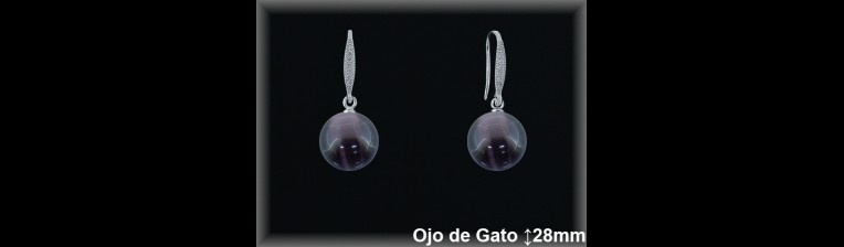 Pendientes Plata al por mayor ref P8202A Mayoristas Plata al por Mayor