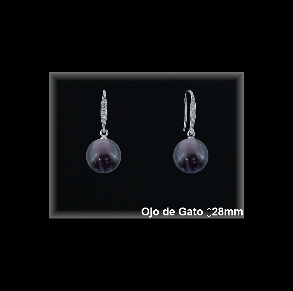 Pendientes Plata al por mayor ref P8202A Mayoristas Plata al por Mayor